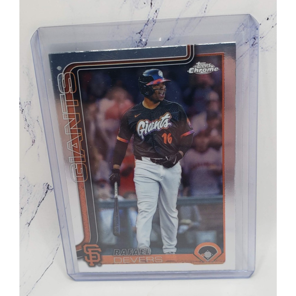 2025 Topps Chrome Update Series Rafael Devers San Francisco Giants #USC105